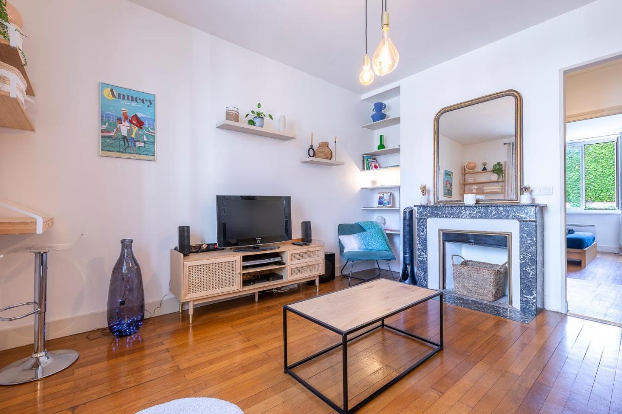 Apt 2-4 Pers, Charme De L'Ancien, Calme, Velos, Annecy Centre Luaran gambar